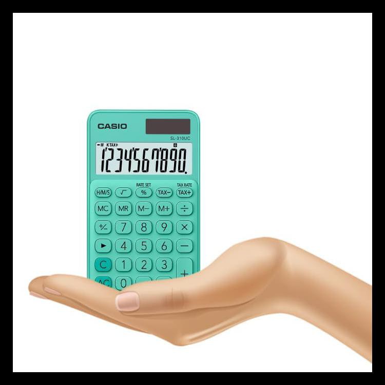 

Big Sale Casio Colorful Calculator Sl-310Uc-Green Barang Bagus
