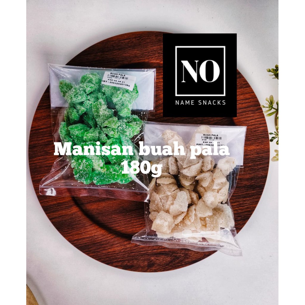 NoName Snack - Manisan Buah Pala Grosir 180Gr