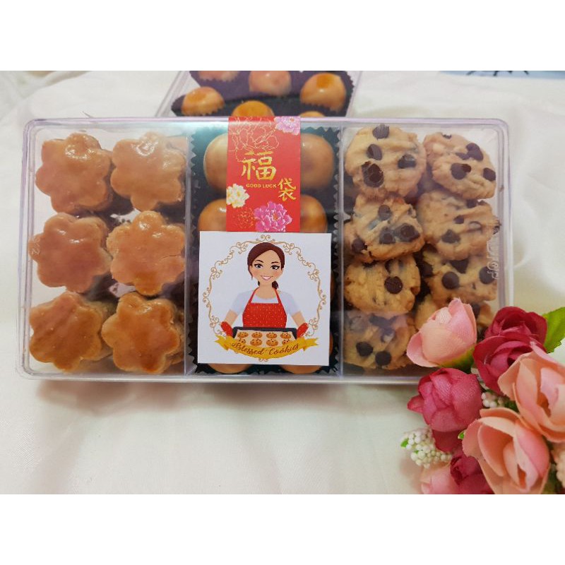 

Cookies Premium 3 in 1 (Harga per 2 toples)