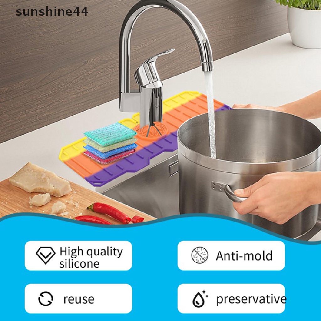 Sunshine Alas Pelindung Keran Air Bahan Silikon Untuk Dapur