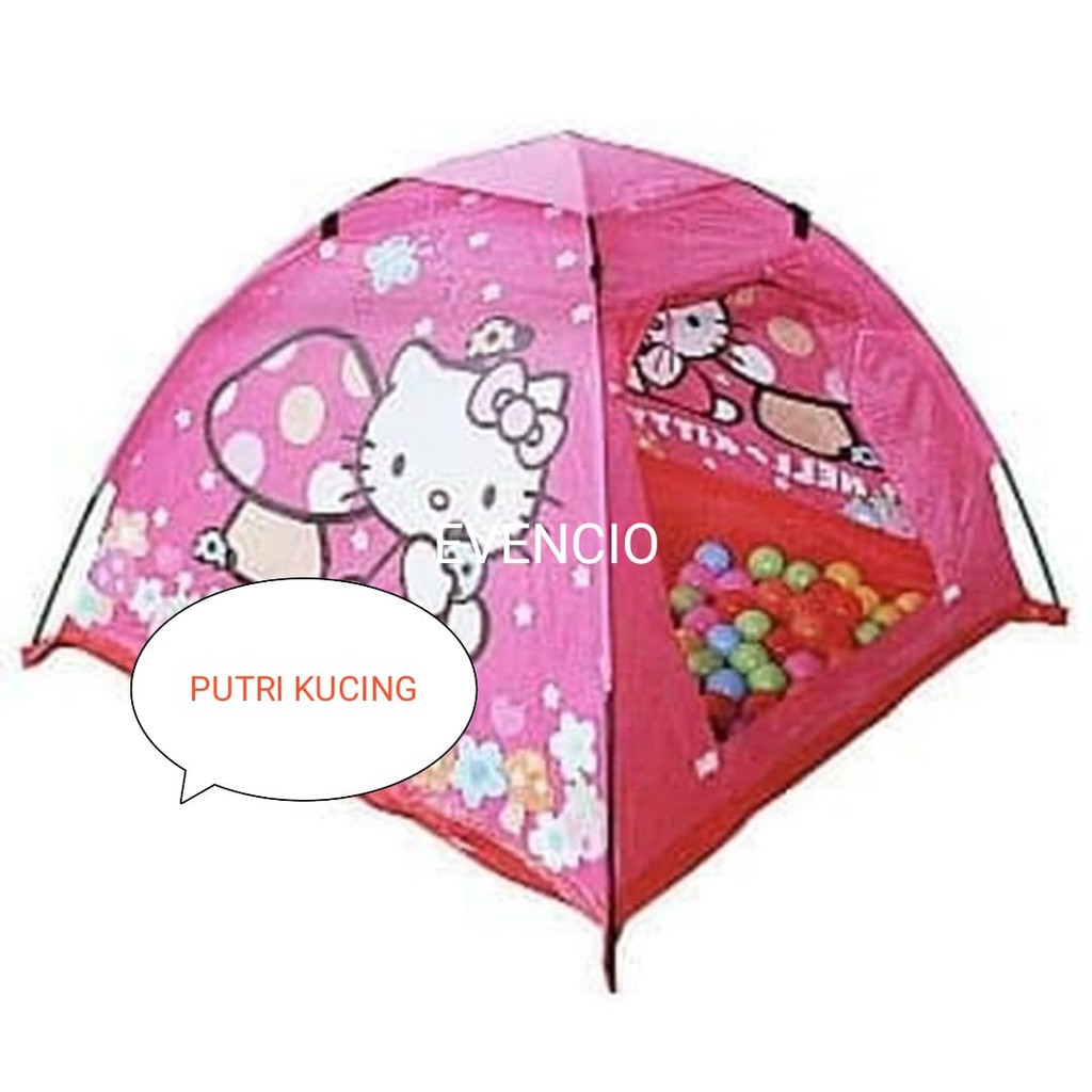 Mainan tenda Anak murah kemping karakter kartun