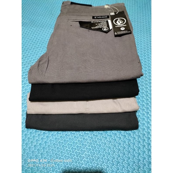 CELANA CHINO Panjang pria Slimfit KERJAHARIAN Santai Casual Formal