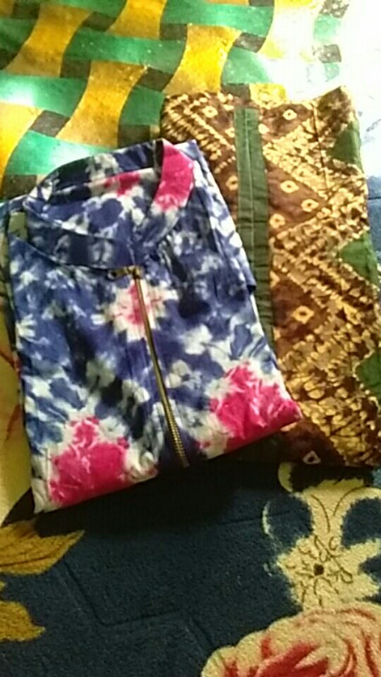 Tunik Batik Jumputan Palembang