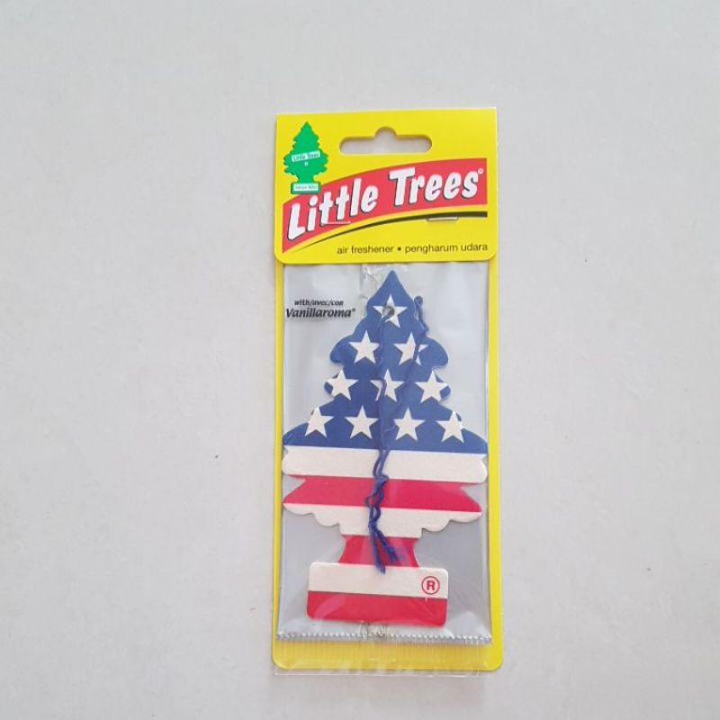 ( 1 pc) Parfum mobil cemara gantung rumah little trees tree ori asli Vanila Pride