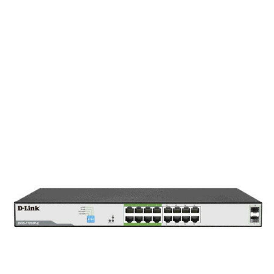 Dlink DGS F1018P-E 16 port POE Gigabit Switch switch Dlink DGSF1018P-e