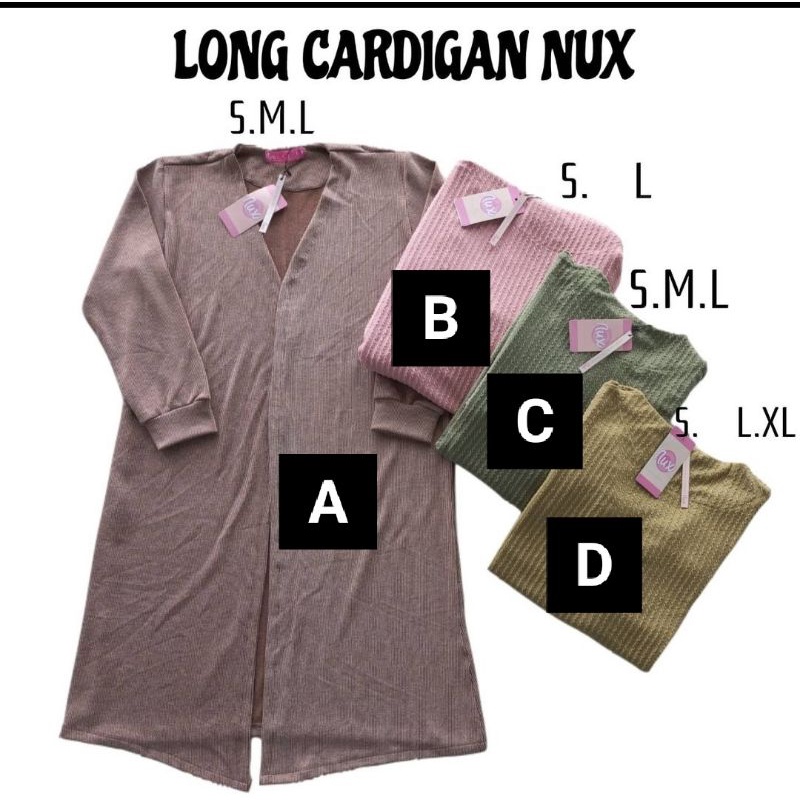 LONG CARDIGAN NUX
