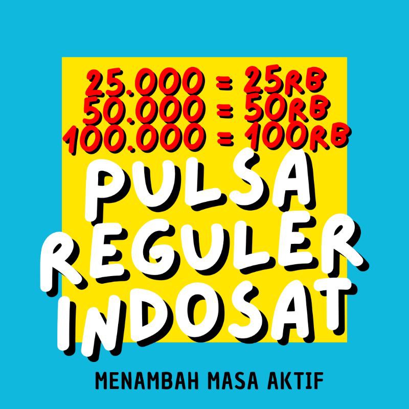 Inject Isi Pulsa Indosat Reguler