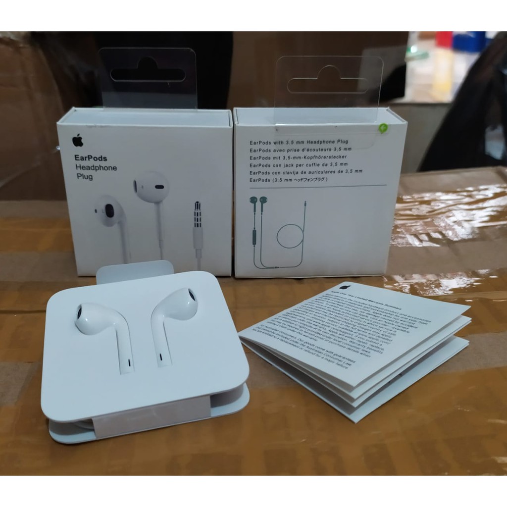 [RO ACC] ORI NEW HEADSET JACK 3.5MM UNTUK 4 5 6 PACKING DUS ORIGINAL 100%