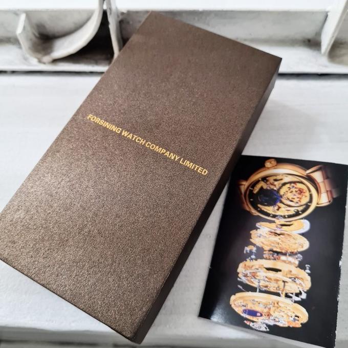 Jam Tangan Pria Original FORSINING Velocity Automatic Otomatis Karet