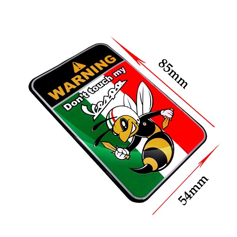 3D Motorcycle Decal Italy Stickers For Piagio VESPA