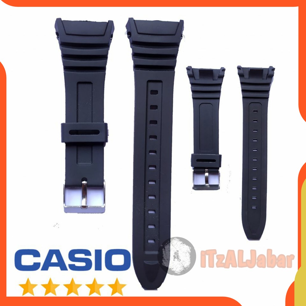 Tali jam tangan Casio W96H rubber strap Tali jam Casio W96h