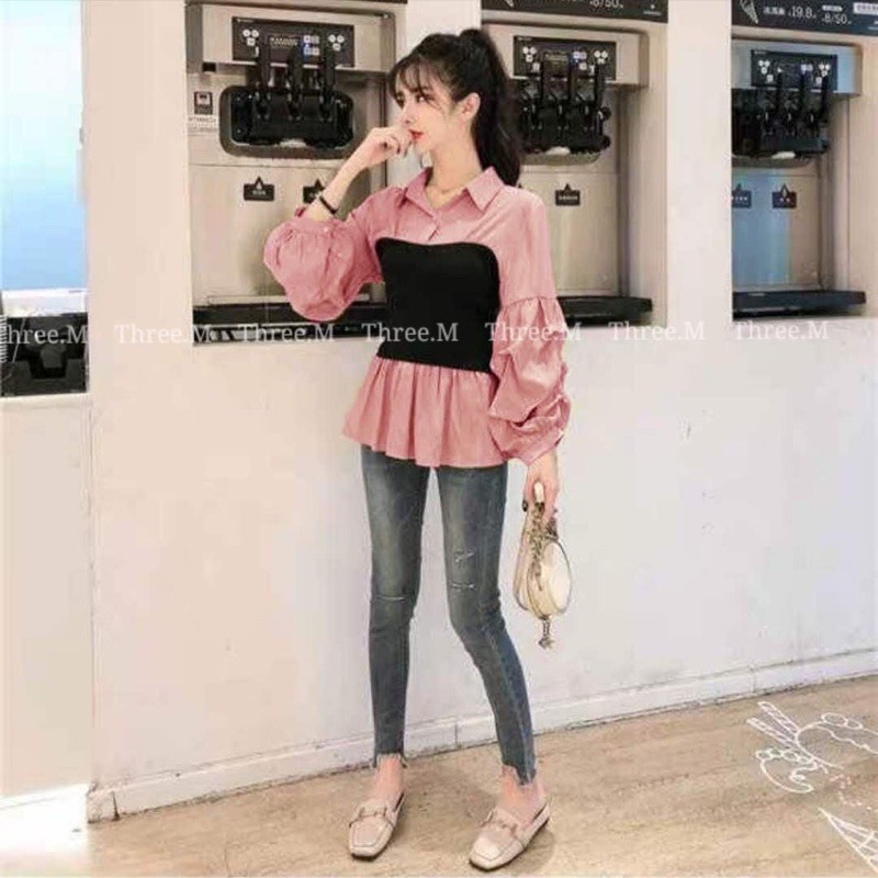 Blouse knit Import