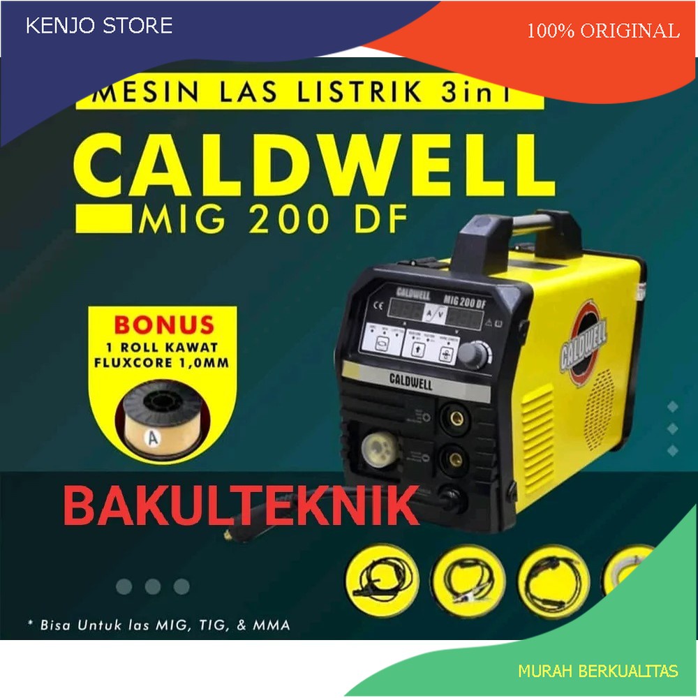 Mesin Las Listrik Caldwell 3in1 TIG MIG MMA