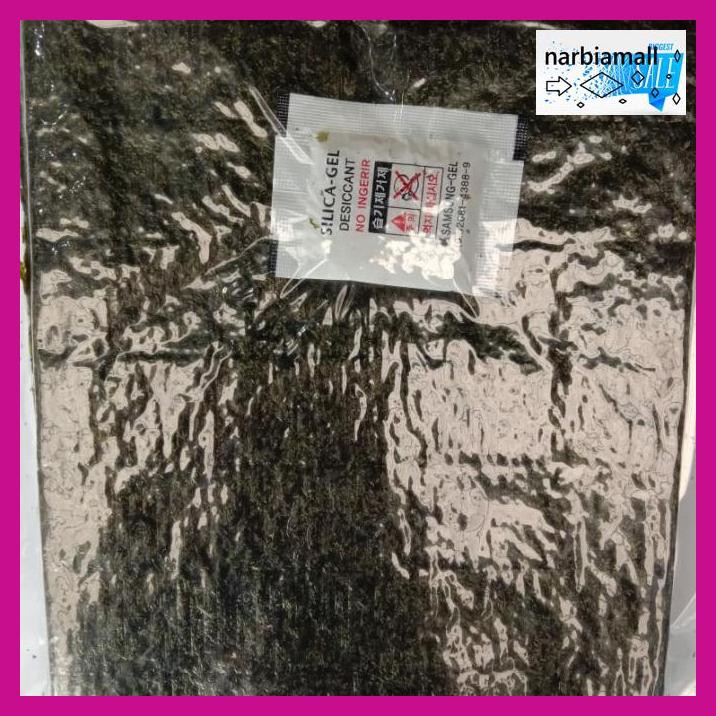 

U8Tyuj7- Sushi Nori Seaweed Rumput Laut Kimnori 50 Lembar E4Wr46-