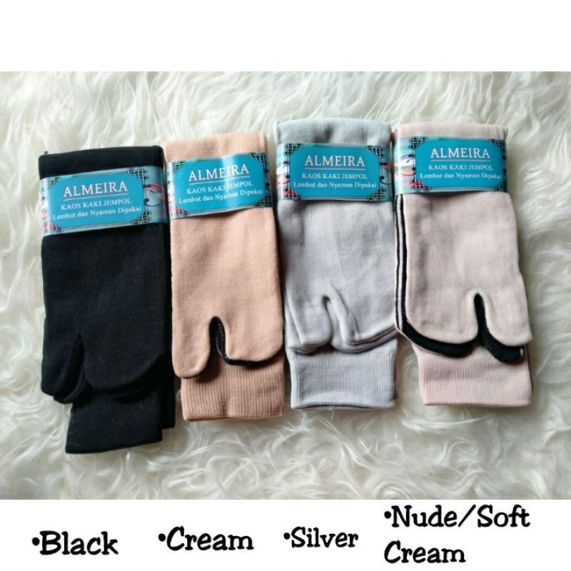 KAOS KAKI JEMPOL WANITA MUSLIMAH 2 JARI MURAH