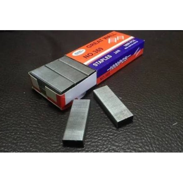 10 Pak Kecil Isi Stapler Great Wall No. 369