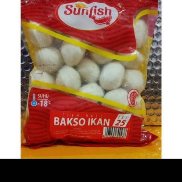 

Sunfish bakso ikan isi 25