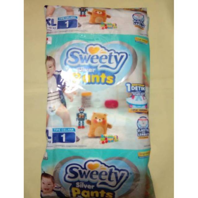Sweety Silver Pants XL per Renceng