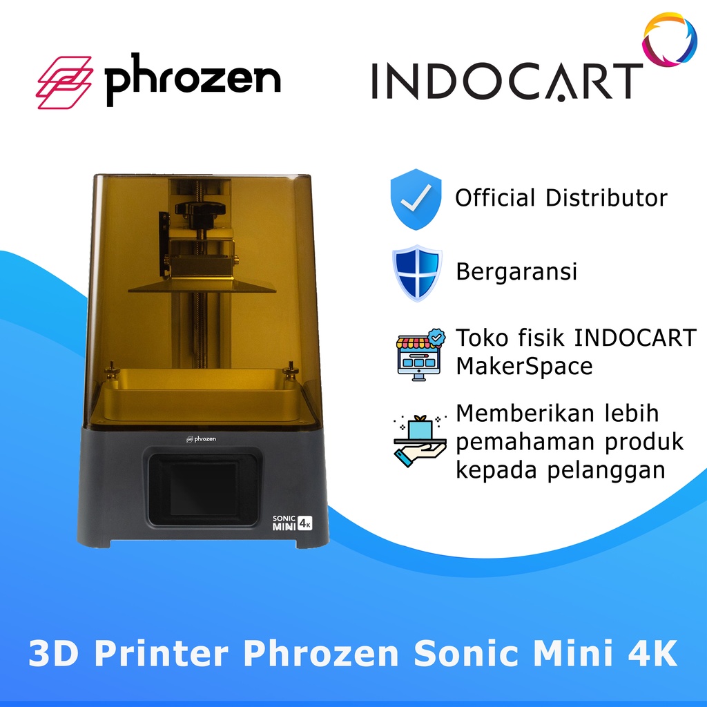 3D Printer Phrozen Sonic Mini 4K 6.1&quot; Versi Terbaru Garansi Resmi