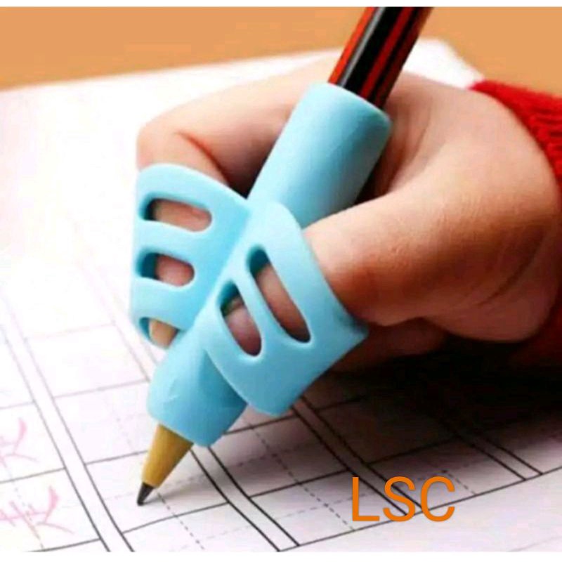 

Alat bantu pegang pensil bolpoint untuk anak belajar menulis grip writing tools