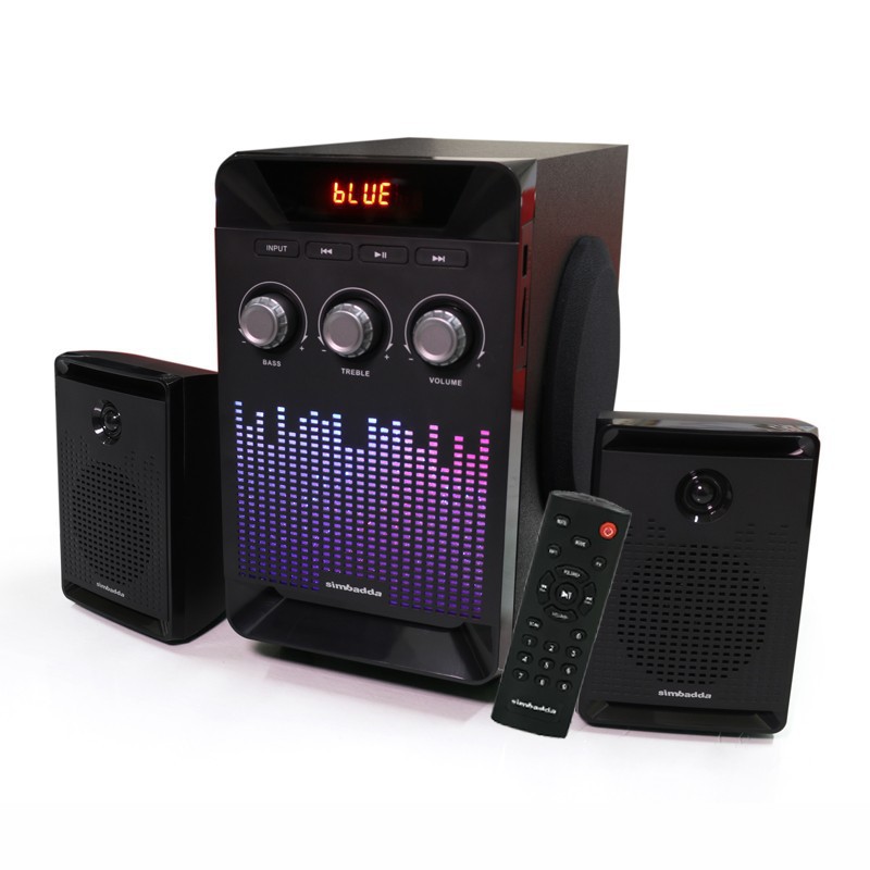 Speaker Simbadda Bluetooth CST 6000N+ Subwoofer Bass Power LED Display Speaker Bluetooth Simbadda CST 6000N+ Subwoofer Bass Power LED Display RGB Light  Simbadda Speaker CST6000N+ SPEAKER SIMBADDA CST 6000 N+ BLUETOOTH + WITH REMOTE