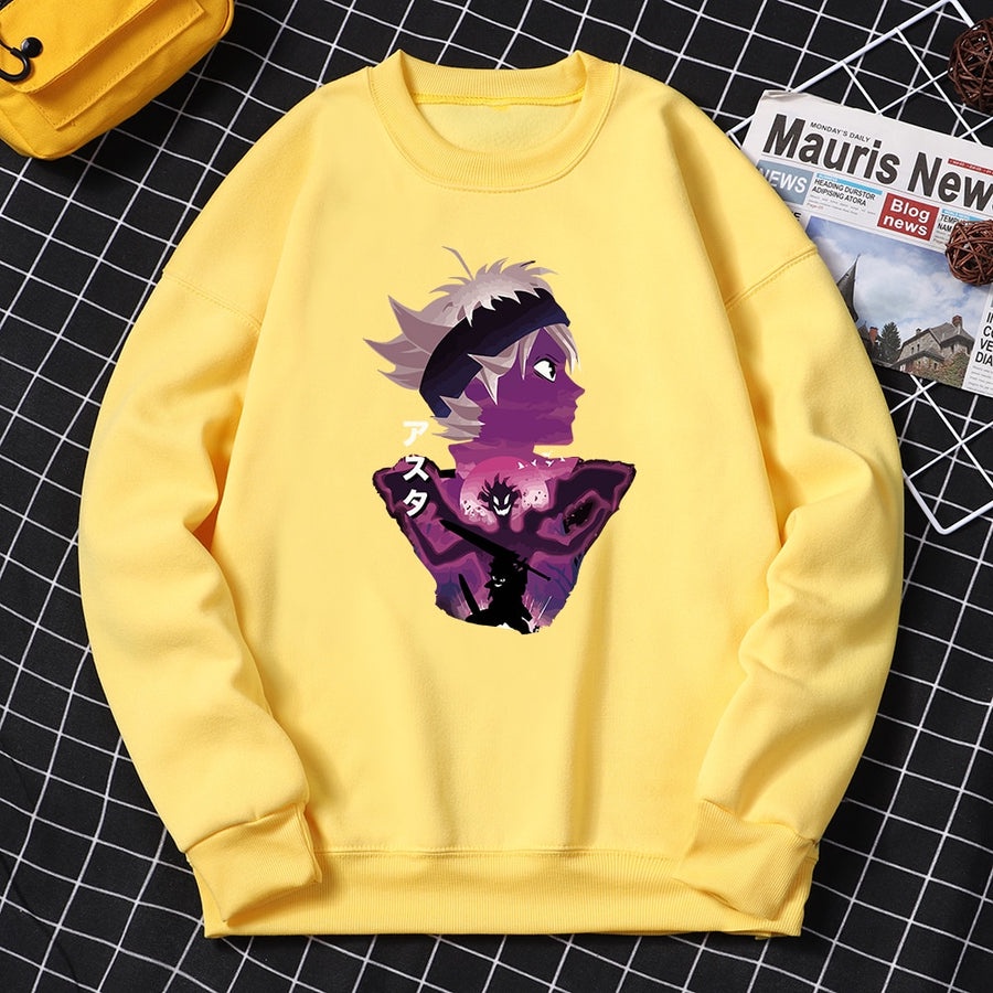 Sweatshirt Basic Anime ARA Devil II Sweater Crewneck  ARA Devil  M - XL ( Pria &amp; Wanita )
