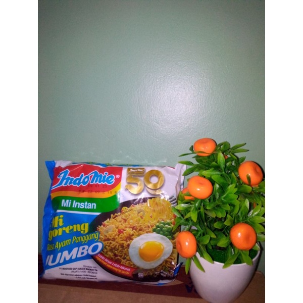 

Indomie Goreng rasa ayam panggang jumbo