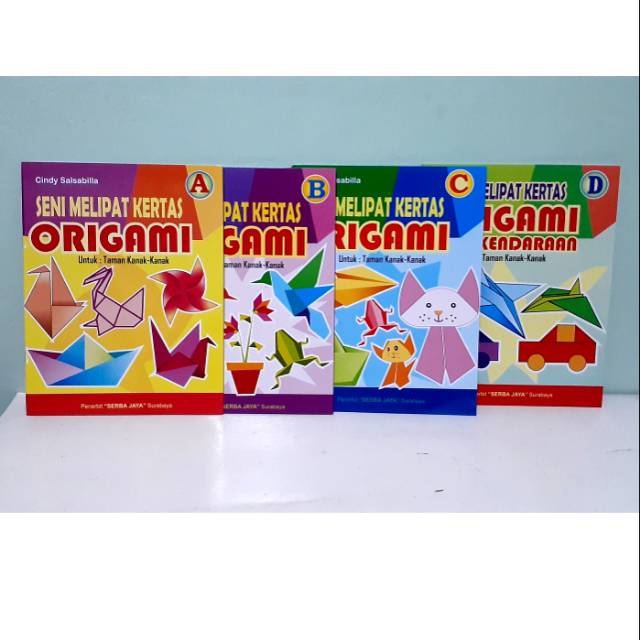 Buku Seni Melipat Kertas Origami