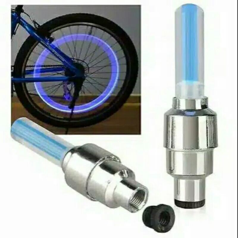 Tutup Pentil LED Ban Motor Mobil Sepeda Bike Car Tyre Neon Wheel LED