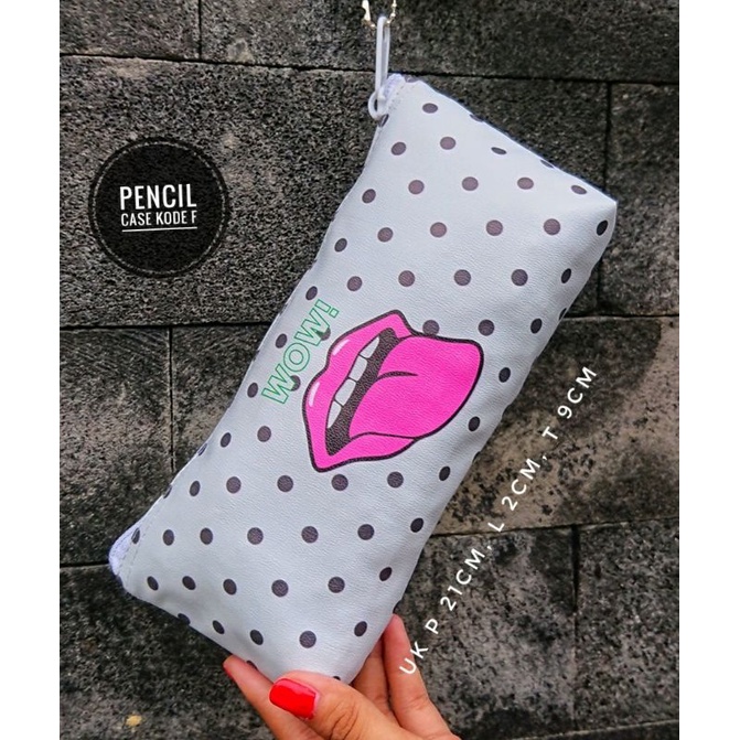 POUCH PRINTING/PENCIL CASE LUCU GEMES