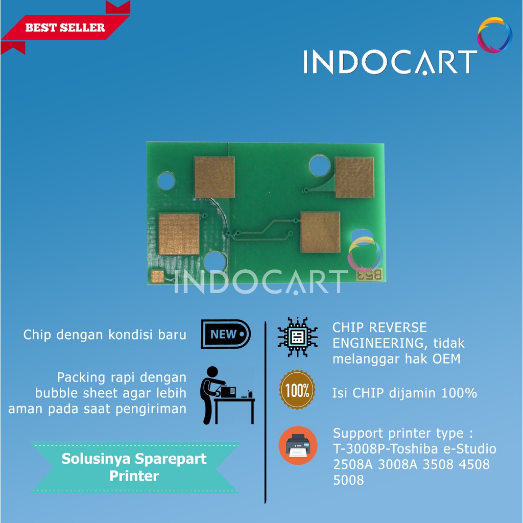 Chip T-3008P-Toshiba e-Studio 2508A 3008A 3508 4508 5008-43K9