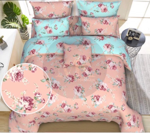 Aneka Motif Sprei Katun Dingin Halus Murah Bahan Kain Meteran Bedsheet Bedcover