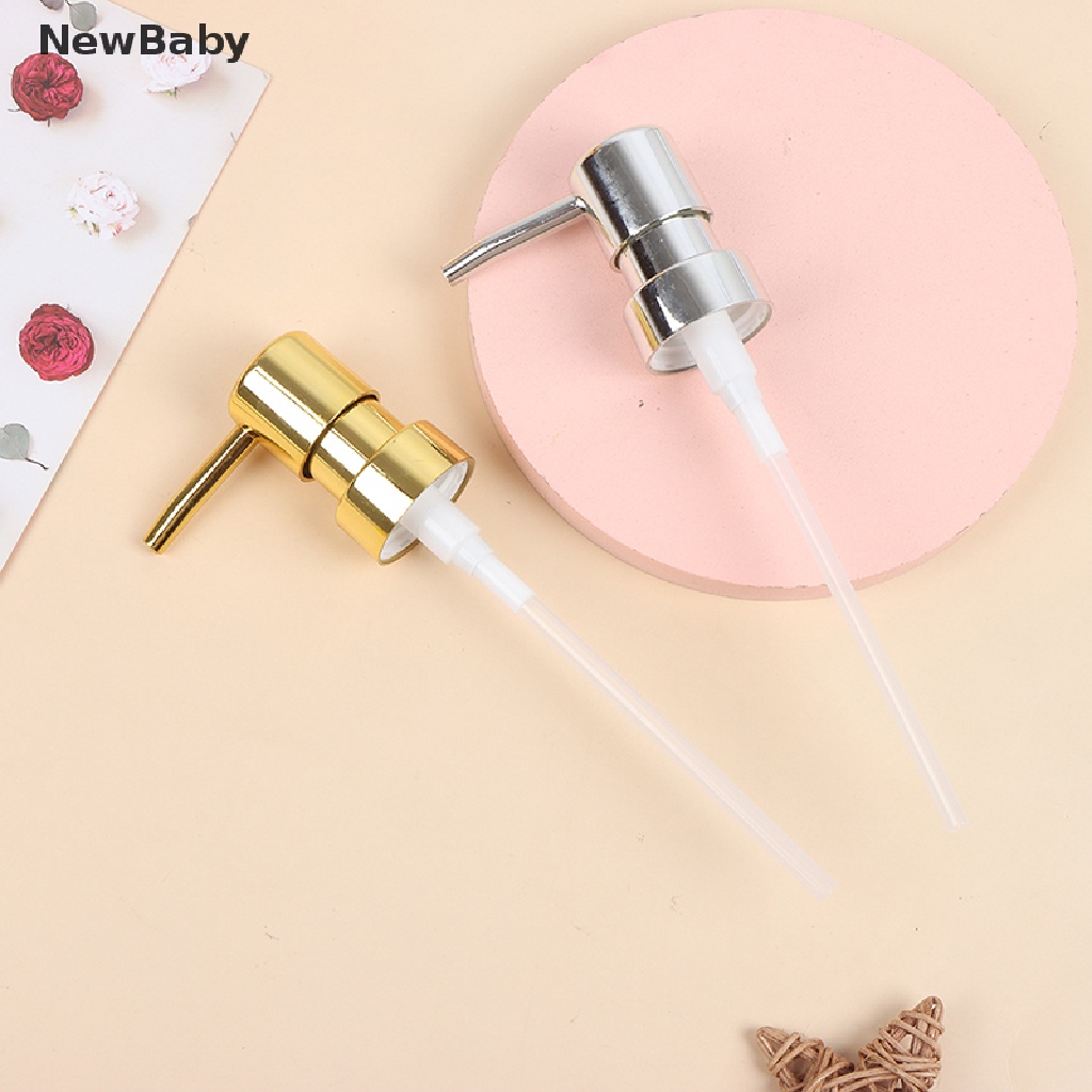 Kepala Pompa Dispenser Lotionsabun Cair Bahan Metal Dengan 28 Ulir