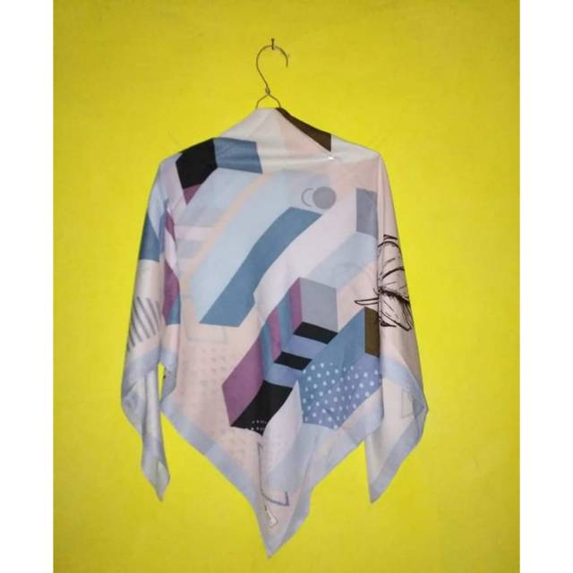 Jilbab segi 4 Azzura Scraff Levia