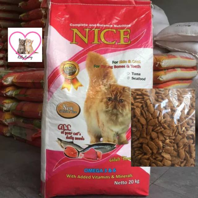 NICE TUNA NICE SEAFOOD 10kg Makanan Kucing