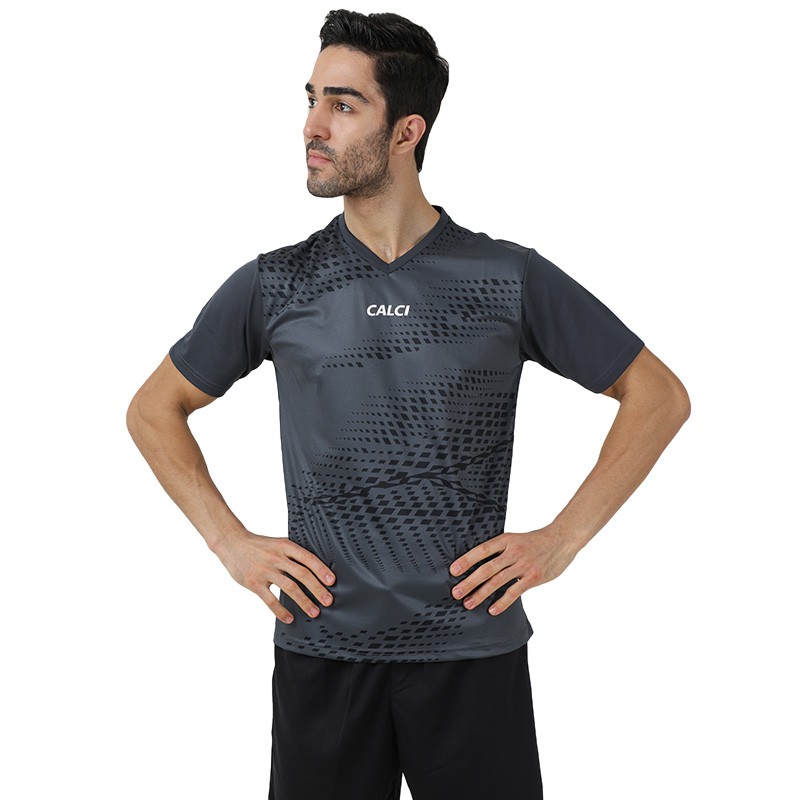 Calci Baju Scorch Jersey - Graphite