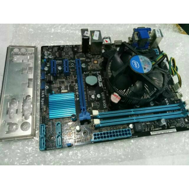 Paket Mobo H61 1155 ASUS/gigabyte + Corei5 2400 hsf