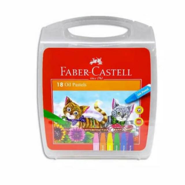 

Crayon Oil Pastels 18 Warna Faber Castell Ekonomis