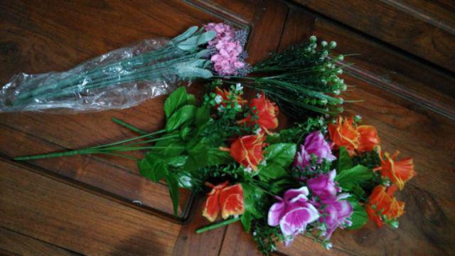 Bunga Sepatu Mungil Bunga Artificial Bunga Dekorasi - Af21