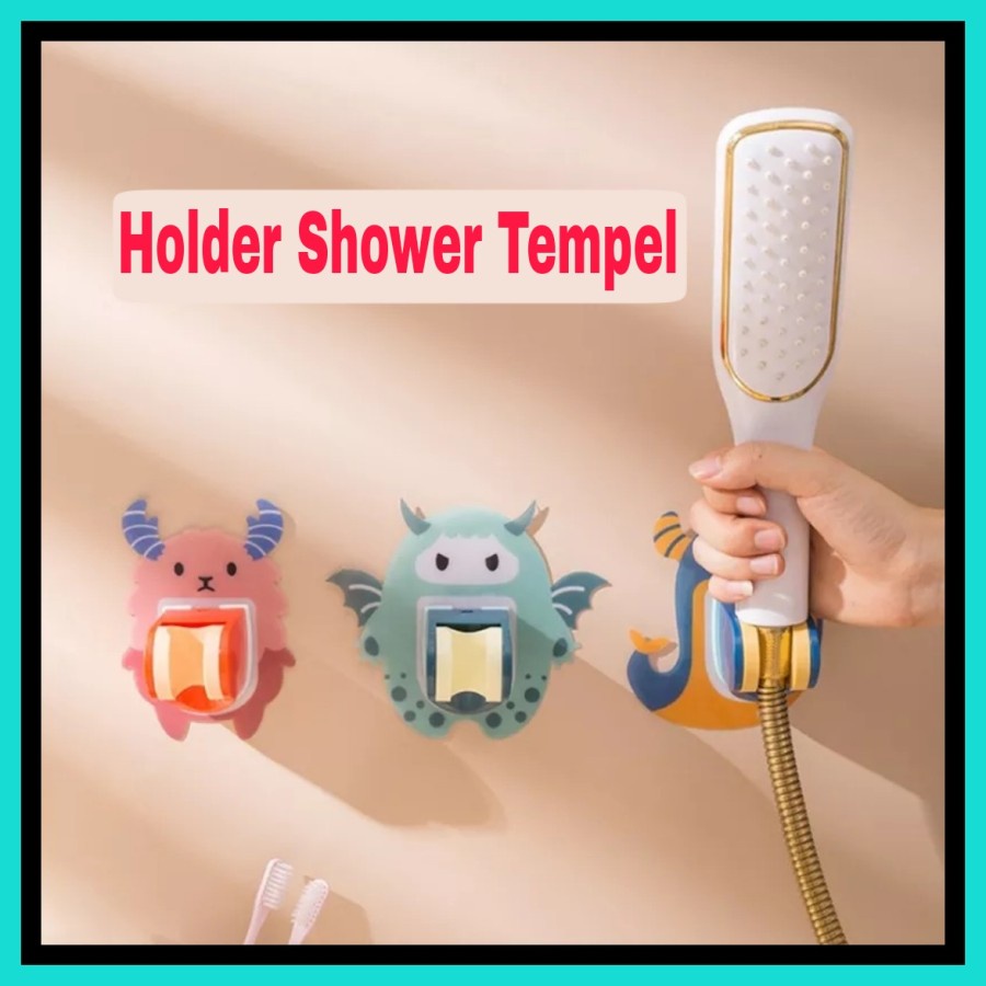 NA - TEMPAT GANTUNGAN KEPALA SHOWER - HOLDER SERBAGUNA - HOLDER SHOWER