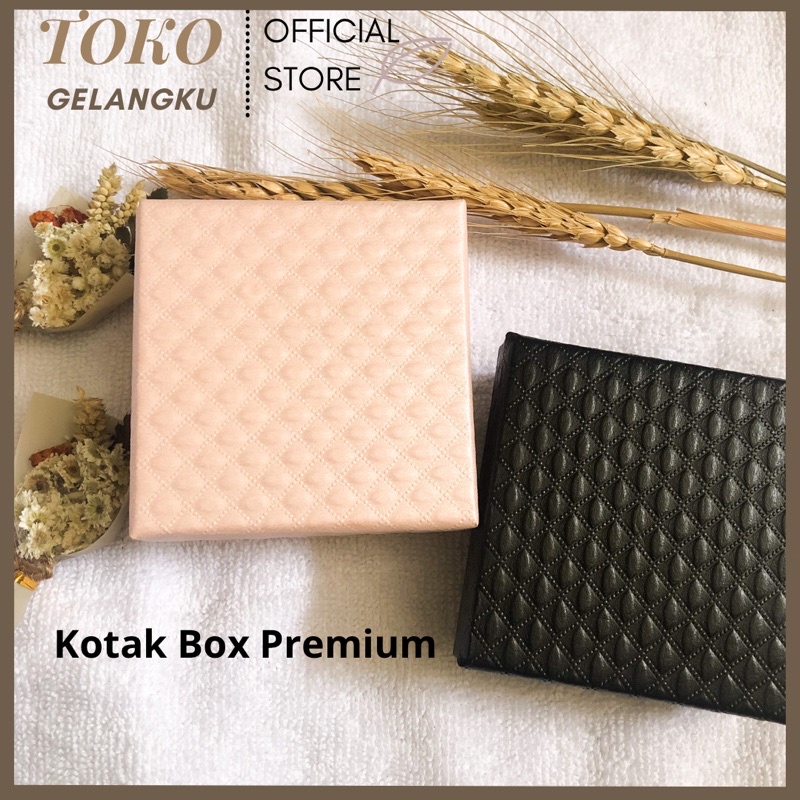 HARD BOX PREMIUM untuk perhiasan atau gelang ( BOX SAJA )