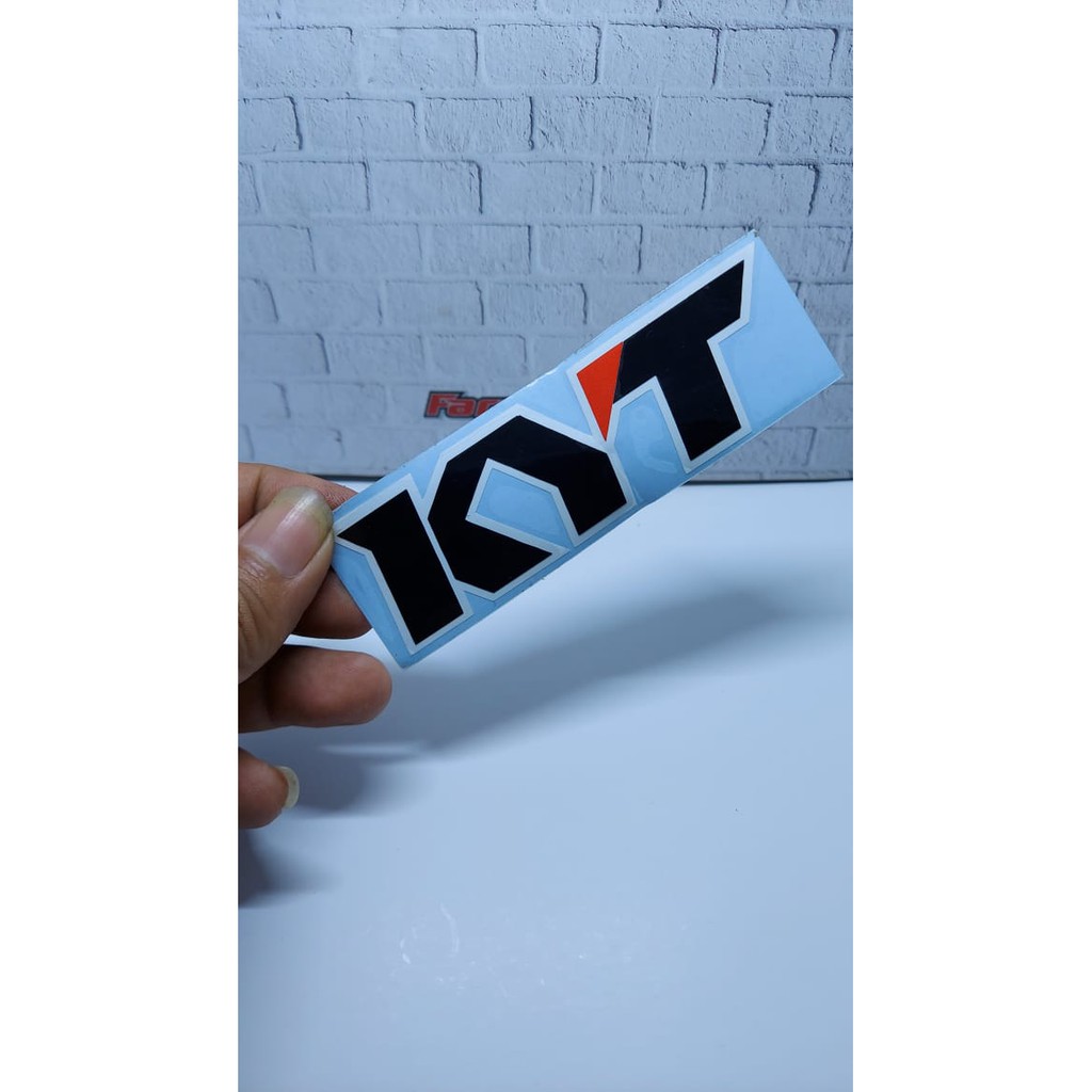STICKER HELMET STIKER helm KYT KOTAK
