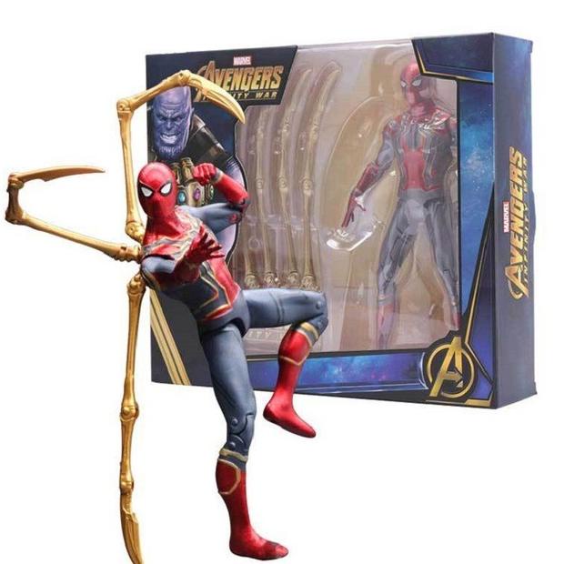 ZD Toys Original Marvel IronSpider Spiderman Action Figure infinitywar