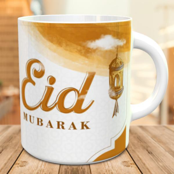 Mug Custom Happy Eid Mubarak