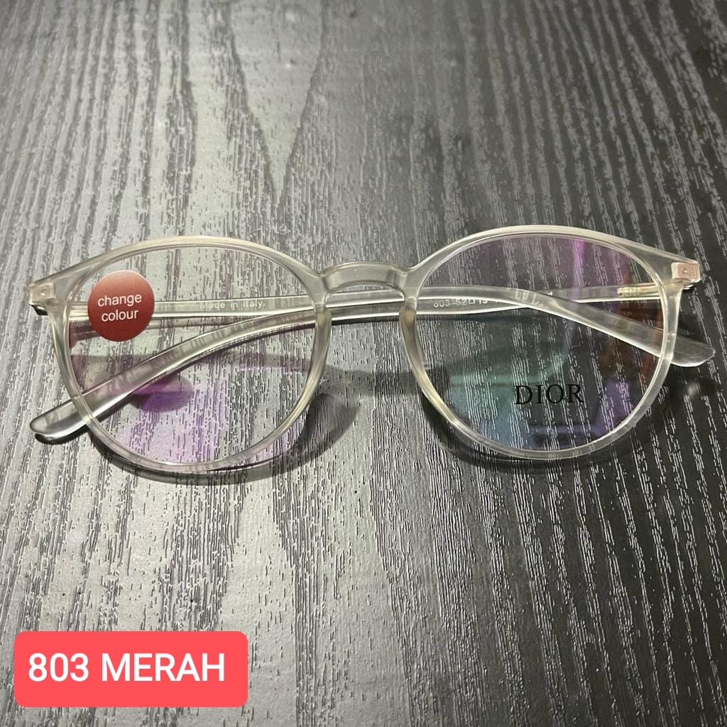 kacamata bisa berubah bingkai/frame kacamata fashion wanita termurah dan terlaris/kacamata photocromic berubah warna/kacamata lensa anti radiasi wanita pria