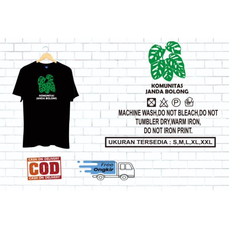 Kaos pohon komunitas janda bolong / Kaos pria wanita terlaris / kaos bandung / kaos murah