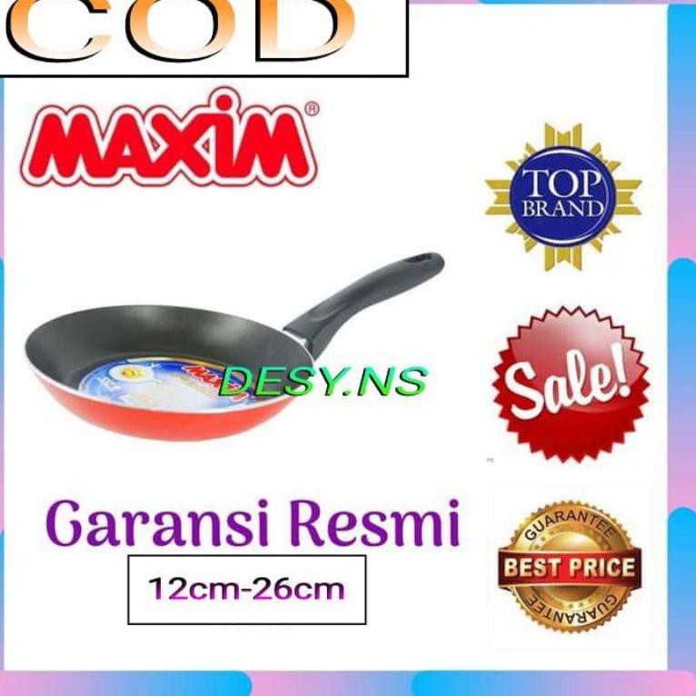 TEFLON MAXIM VALENTINO 12-26CM/FRYPAN MAXIM VALENTINO 12-26 CM/TEFLON VALENTINO/TEFLON PENGGORENGAN