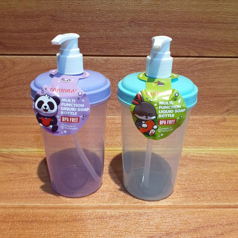 Botol Sabun Cair Pump 500ml / Botol Sabun 500ml / Botol Pump Plastik / Tempat Sabun Murah