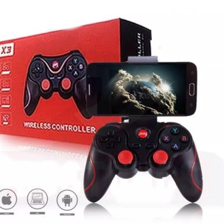 Jual Harga Bersahabat.. GAMEPAD X3 JOYSTICK Bluetooth WIRELESS