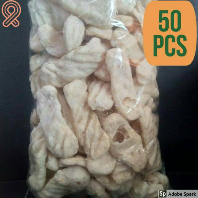 

CUANKI LIDAH 50 PCS TOPING SEBLAK, BASO ACI , ASLI GARUT